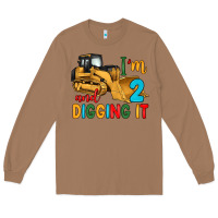Toasted Coconut i'm 2 and digging it Long Sleeve Tee - Artiststas