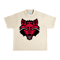 Sandshell DEVIL - RED WOLVES FOOTBALL SOCCER STATE MEN Urban Heavy Tee - linhVisuals