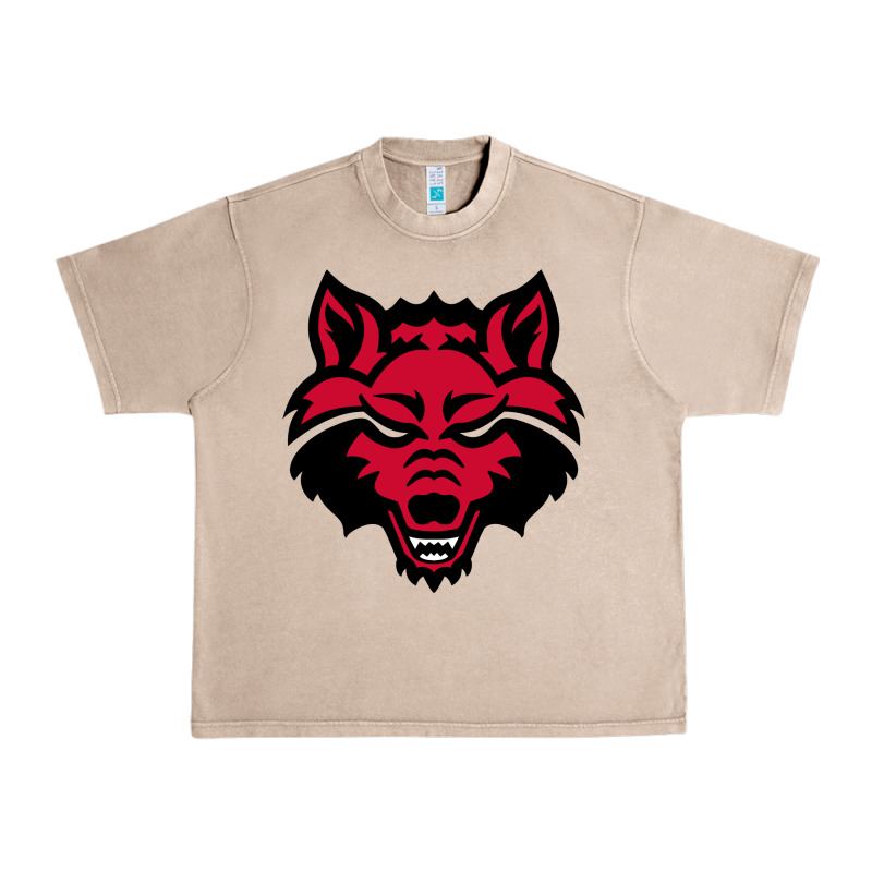 Devil - Red Wolves Football Soccer State Men Urban Heavy Tee by linhVisuals | Teevron