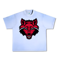 Grape Ice DEVIL - RED WOLVES FOOTBALL SOCCER STATE MEN Urban Heavy Tee - linhVisuals