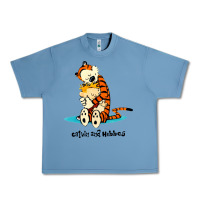 Pebble Blue newcalvin and hobbes [tyellow] Urban Heavy Tee - linhVisuals