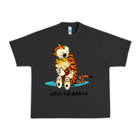 Pigment Black newcalvin and hobbes [tyellow] Urban Heavy Tee - linhVisuals