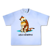 Newcalvin And Hobbes [tyellow] Urban Heavy Tee | Teevron