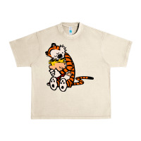 Sandshell newcalvin and hobbes 04 Urban Heavy Tee - linhVisuals