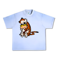 Grape Ice newcalvin and hobbes 04 Urban Heavy Tee - linhVisuals