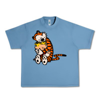 Pebble Blue newcalvin and hobbes 04 Urban Heavy Tee - linhVisuals