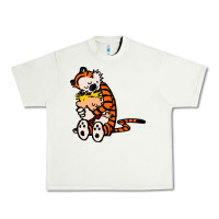 Pistachio newcalvin and hobbes 04 Urban Heavy Tee - linhVisuals