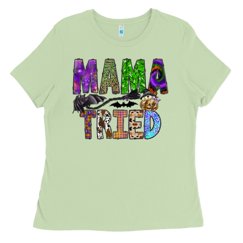Mama Tried Ladies Tee by SublimationCraftShop | Teevron