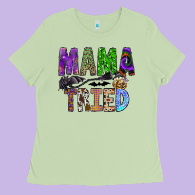 Mama Tried Ladies Tee Designed By Sublimationcraftshop