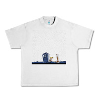 Lunar Rock newcalvin and hobbes night star tardis Urban Heavy Tee - linhVisuals