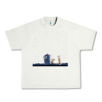 Pistachio newcalvin and hobbes night star tardis Urban Heavy Tee - linhVisuals