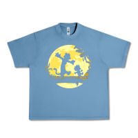 Pebble Blue newcalvin and hobbes no worries Urban Heavy Tee - linhVisuals
