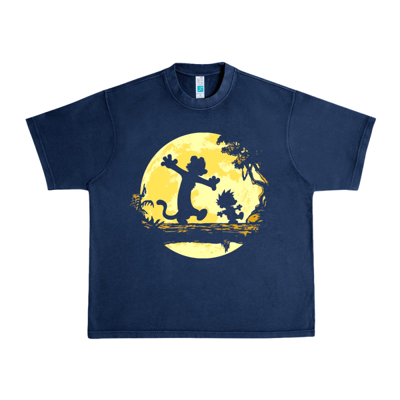 Newcalvin And Hobbes No Worries Urban Heavy Tee by linhVisuals | Teevron