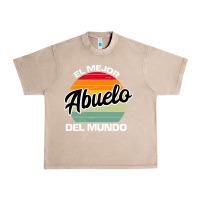 French Oak el mejor abuelo del mundo grandfather sweatshirt Urban Heavy Tee - linhVisuals