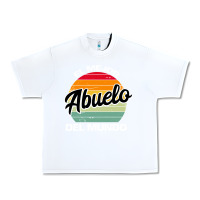 White el mejor abuelo del mundo grandfather sweatshirt Urban Heavy Tee - linhVisuals