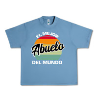 Pebble Blue el mejor abuelo del mundo grandfather sweatshirt Urban Heavy Tee - linhVisuals