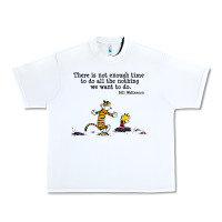 White newcalvin and hobbes quote 10 Urban Heavy Tee - linhVisuals