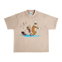 French Oak newcalvin and hobbes sing 09 Urban Heavy Tee - linhVisuals