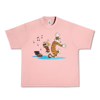 Salmon newcalvin and hobbes sing 09 Urban Heavy Tee - linhVisuals