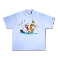 Grape Ice newcalvin and hobbes sing 09 Urban Heavy Tee - linhVisuals