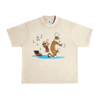 Sandshell newcalvin and hobbes sing 09 Urban Heavy Tee - linhVisuals