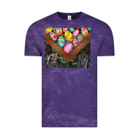 Cloud Purple easter Vintage Tee - CowhideDigitalArt
