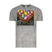 Cloud Rock easter Vintage Tee - CowhideDigitalArt