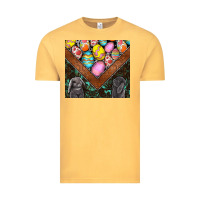 Vintage Mustard easter Vintage Tee - CowhideDigitalArt