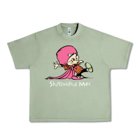 Oil Green newcalvin and hobbes stupendous man Urban Heavy Tee - linhVisuals