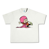 Pistachio newcalvin and hobbes stupendous man Urban Heavy Tee - linhVisuals