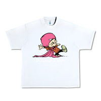White newcalvin and hobbes stupendous man Urban Heavy Tee - linhVisuals