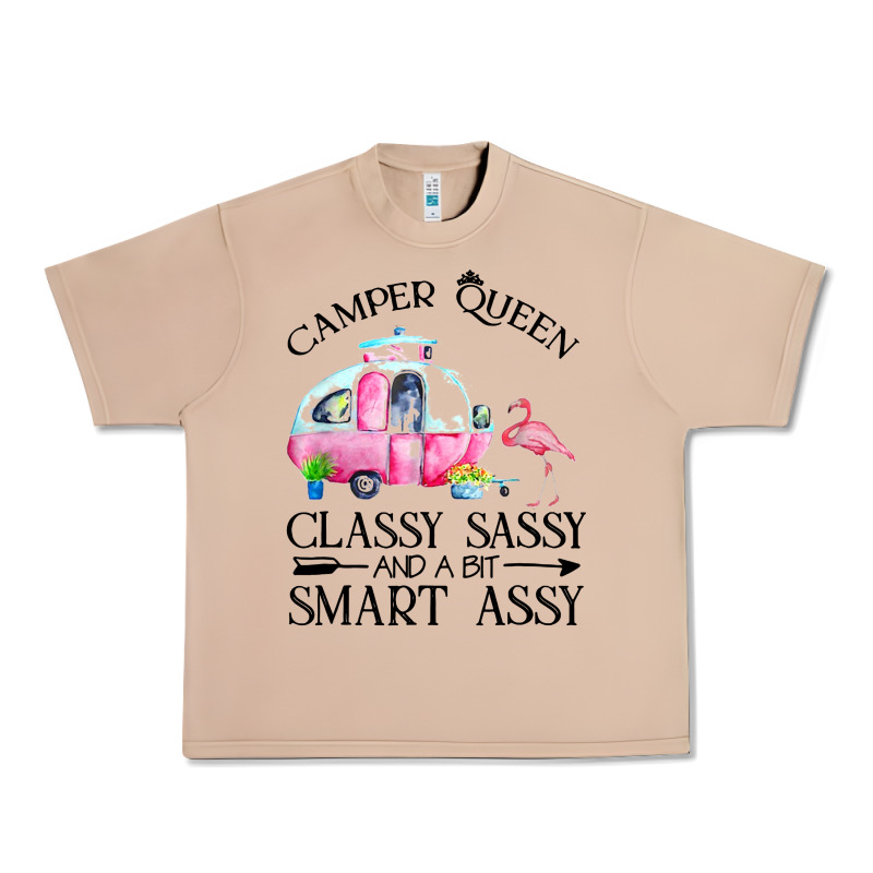 Newcamper Queen Classy Sassy And A Bit Smart Assy Urban Heavy Tee by linhVisuals | Teevron