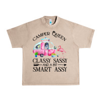 French Oak newcamper queen classy sassy and a bit smart assy Urban Heavy Tee - linhVisuals