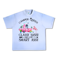 Grape Ice newcamper queen classy sassy and a bit smart assy Urban Heavy Tee - linhVisuals