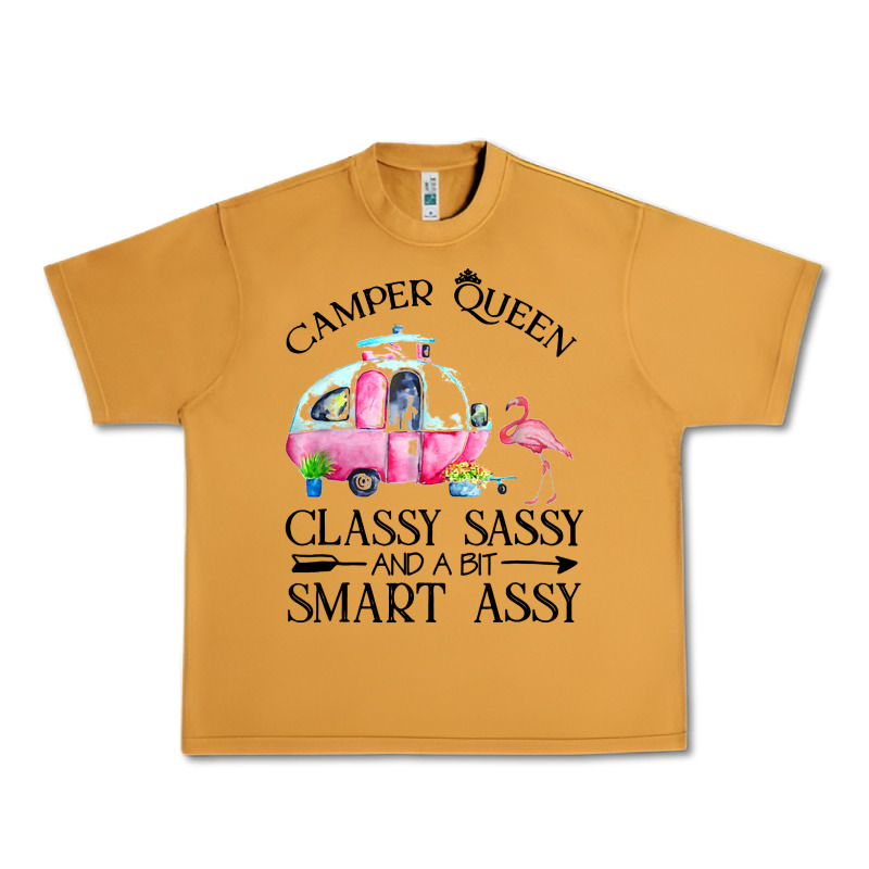 Newcamper Queen Classy Sassy And A Bit Smart Assy Urban Heavy Tee by linhVisuals | Teevron