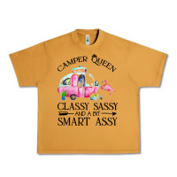 Peanut Butter newcamper queen classy sassy and a bit smart assy Urban Heavy Tee - linhVisuals