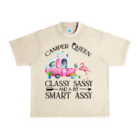 Sandshell newcamper queen classy sassy and a bit smart assy Urban Heavy Tee - linhVisuals