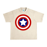 Sandshell newcaptain america Urban Heavy Tee - linhVisuals