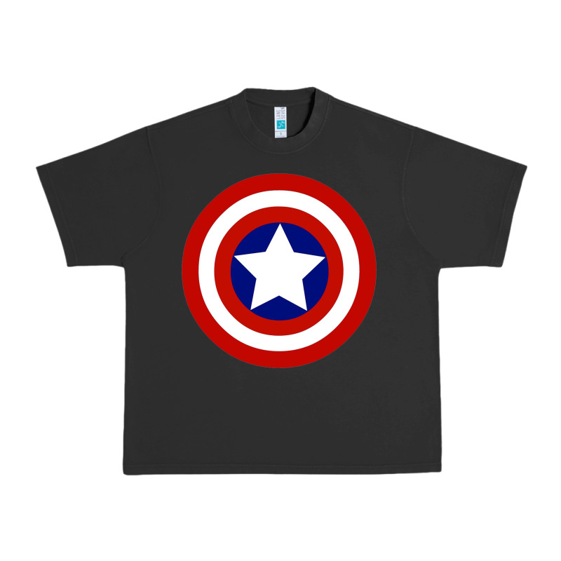 Newcaptain America Urban Heavy Tee by linhVisuals | Teevron