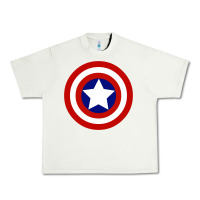 Pistachio newcaptain america Urban Heavy Tee - linhVisuals