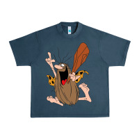 Midnight Navy newcaptain caveman Urban Heavy Tee - linhVisuals
