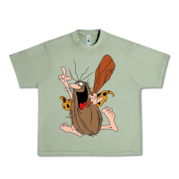 Oil Green newcaptain caveman Urban Heavy Tee - linhVisuals
