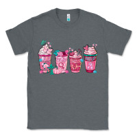 Charcoal Heather Breast Cancer Coffee Cups Classic Tee - FaDigitalArtStudio