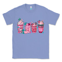 Colony Blue Breast Cancer Coffee Cups Classic Tee - FaDigitalArtStudio