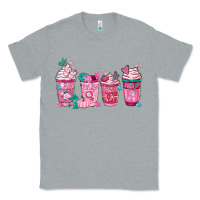 Heather Grey Breast Cancer Coffee Cups Classic Tee - FaDigitalArtStudio