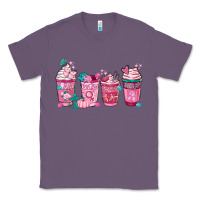 Lavender Breast Cancer Coffee Cups Classic Tee - FaDigitalArtStudio