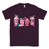 Plum Breast Cancer Coffee Cups Classic Tee - FaDigitalArtStudio