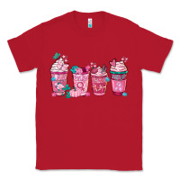 Red Breast Cancer Coffee Cups Classic Tee - FaDigitalArtStudio