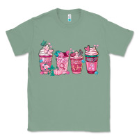 Sage Breast Cancer Coffee Cups Classic Tee - FaDigitalArtStudio