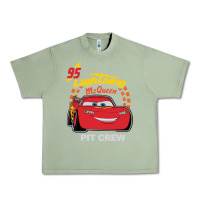 Oil Green newcars lightning mcqueen Urban Heavy Tee - linhVisuals